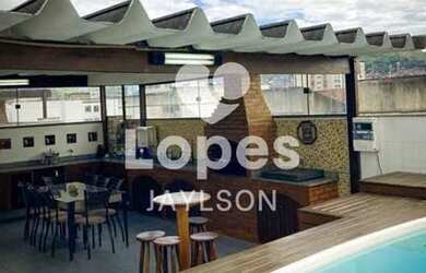 Imagem: O apartamento na cobertura possui 3 Dormitórios, 4 Banheiros