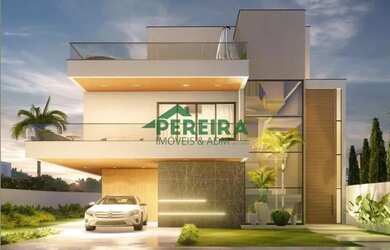 Imagem: A casa em condomínio possui 3 Dormitórios, 4 Banheiros, 4