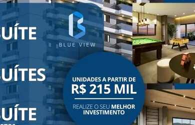 Imagem: O apartamento possui 1 Dormitório, 1 Banheiro, 1 Vaga na garagem