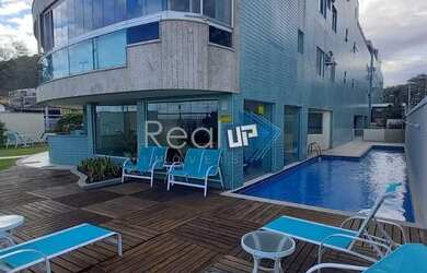 Imagem: O apartamento na cobertura possui 2 Dormitórios, 2 Banheiros