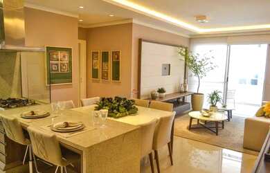 Imagem: O apartamento possui 3 Dormitórios, 3 Banheiros, 2 Vagas na