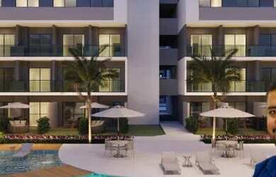 Imagem: O apartamento possui 1 Dormitório, 1 Banheiro, 1 Vaga na garagem