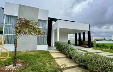 Imagem: A casa em condomínio possui 4 Dormitórios, 5 Banheiros, 4