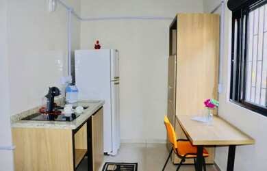 Imagem: A kitnet possui 1 Dormitório, 1 Banheiro, 20m² de Área, Imóvel