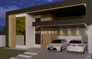 Imagem: A casa em condomínio possui 3 Dormitórios, 4 Banheiros, 2