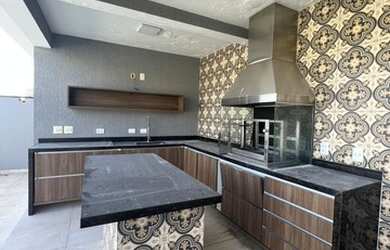 Imagem 4: Casa no condomínio new ville em Santana De Parnaíba 3 suítes piscina...