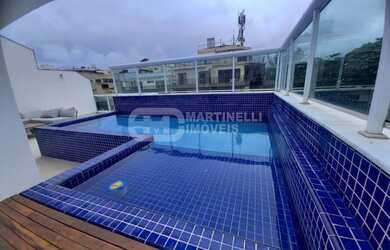 Imagem: O apartamento na cobertura possui 3 Dormitórios, 4 Banheiros