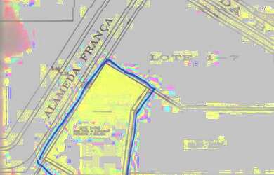 Imagem: O terreno possui 2265m² de Área e Imóvel novo e está localizado