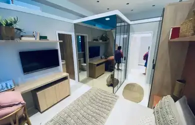 Imagem: O apartamento possui 3 Dormitórios, 2 Banheiros, 1 Vaga na