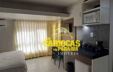 Imagem: O studio possui 1 Dormitório, 1 Banheiro, 1 Vaga na garagem