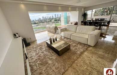 Imagem: O apartamento na cobertura possui 3 Dormitórios, 5 Banheiros