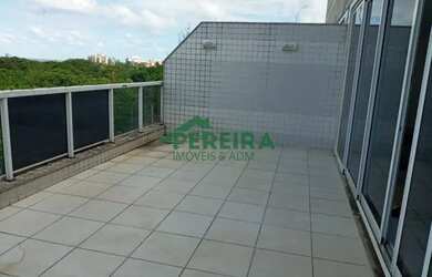 Imagem: O apartamento na cobertura possui 3 Dormitórios, 4 Banheiros