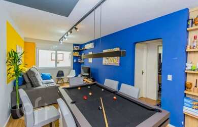 Imagem: O apartamento na cobertura possui 2 Dormitórios, 2 Banheiros