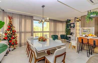 Imagem: O apartamento possui 4 Dormitórios, 4 Banheiros, 3 Vagas na