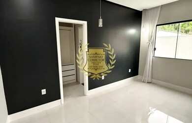 Imagem: A casa em condomínio possui 4 Dormitórios, 4 Banheiros, 4