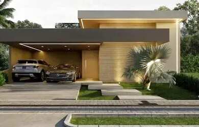 Imagem: A casa em condomínio possui 3 Dormitórios, 4 Banheiros, 2