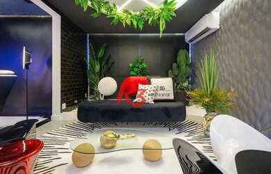 Imagem: O apartamento possui 1 Dormitório, 2 Banheiros, 1 Vaga na garagem