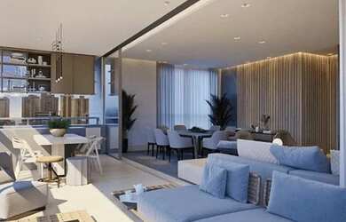 Imagem: O apartamento possui 4 Dormitórios, 5 Banheiros, 5 Vagas na