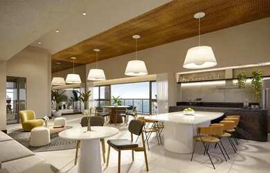 Imagem: O apartamento possui 3 Dormitórios, 2 Banheiros, 2 Vagas na