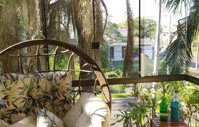 Imagem: O apartamento possui 1 Dormitório, 1 Banheiro, 1 Vaga na garagem