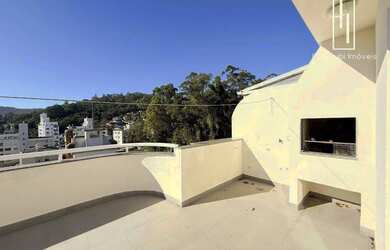 Imagem: O apartamento na cobertura possui 2 Dormitórios, 3 Banheiros