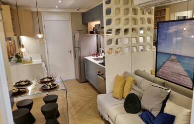 Imagem: O apartamento possui 2 Dormitórios, 1 Banheiro, 43m² de Área