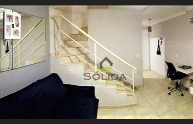 Imagem: A casa em condomínio possui 2 Dormitórios, 2 Banheiros, 1