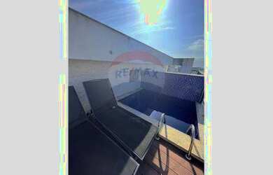 Imagem: O apartamento na cobertura possui 4 Dormitórios, 4 Banheiros