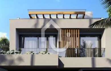 Imagem: A casa em condomínio possui 4 Dormitórios, 5 Banheiros, 4