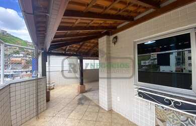 Imagem: O apartamento na cobertura possui 3 Dormitórios, 2 Banheiros