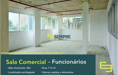 Imagem: Venda de sala comercial com vaga no Funcionários