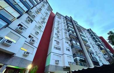 Imagem: O apartamento na cobertura possui 3 Dormitórios, 2 Banheiros