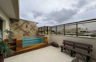 Imagem: O apartamento na cobertura possui 2 Dormitórios, 3 Banheiros