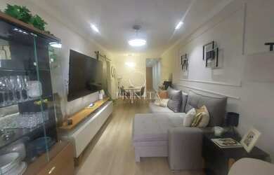 Imagem: O apartamento possui 3 Dormitórios, 2 Banheiros, 2 Vagas na