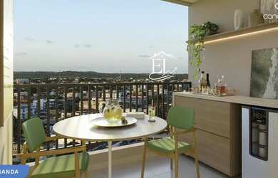 Imagem: O apartamento possui 2 Dormitórios, 2 Banheiros, 1 Vaga na