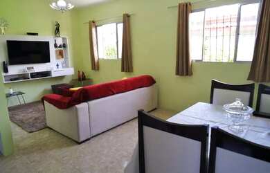 Imagem: A casa em condomínio possui 2 Dormitórios, 2 Banheiros, 1