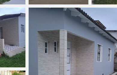 Imagem: A casa possui 2 Dormitórios, 1 Banheiro, 1 Vaga na garagem