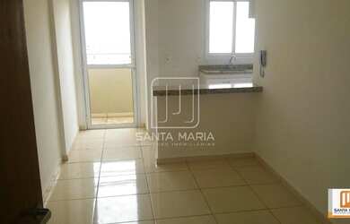 Imagem: O apartamento possui 1 Dormitório, 1 Banheiro, 1 Vaga na garagem