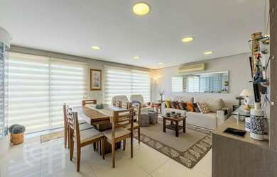 Imagem: O apartamento na cobertura possui 3 Dormitórios, 3 Banheiros