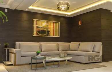 Imagem 4: Apartamento 1 dormitório mobiliado com suíte , lavabo e vaga