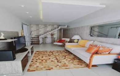 Imagem: O apartamento na cobertura possui 2 Dormitórios, 2 Banheiros