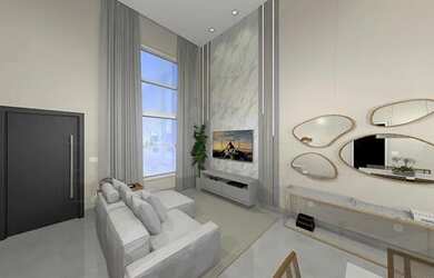 Imagem: A casa possui 2 Dormitórios, 2 Banheiros, 2 Vagas na garagem