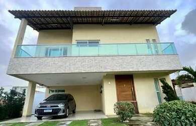 Imagem: A casa em condomínio possui 4 Dormitórios, 5 Banheiros, 268m²