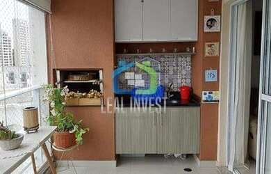 Imagem: O apartamento possui 3 Dormitórios, 2 Banheiros, 2 Vagas na