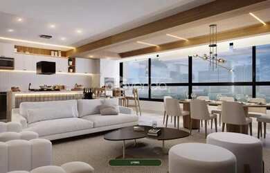 Imagem: O apartamento possui 3 Dormitórios, 4 Banheiros, 140m² de