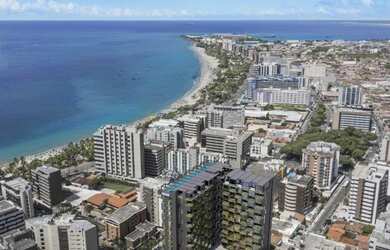 Imagem: O apartamento possui 1 Dormitório, 1 Banheiro, 1 Vaga na garagem