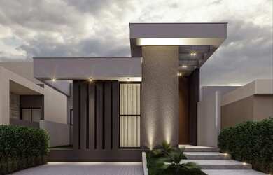 Imagem: A casa em condomínio possui 3 Dormitórios, 3 Banheiros, 2