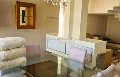 Imagem: A casa em condomínio possui 4 Dormitórios, 5 Banheiros, 4