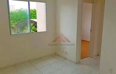 Imagem: O apartamento para alugar possui 2 Dormitórios, 1 Banheiro