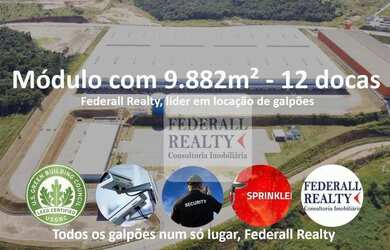 Imagem: O depósito possui 5 Vagas na garagem e 9482m² de Área e está